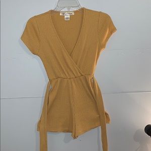 Yellow romper